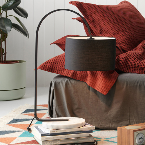 Black Nada Marble Table Lamp