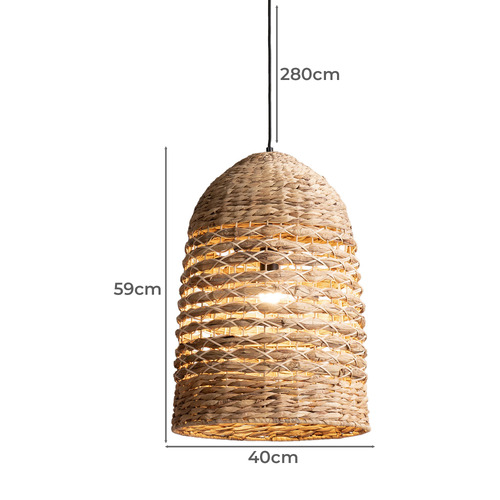59cm Annalise Seagrass Pendant Light