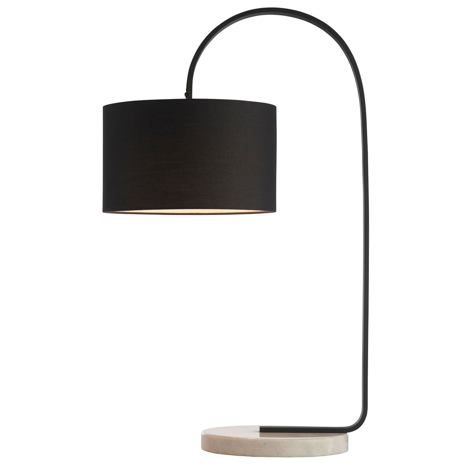 Black Nada Marble Table Lamp