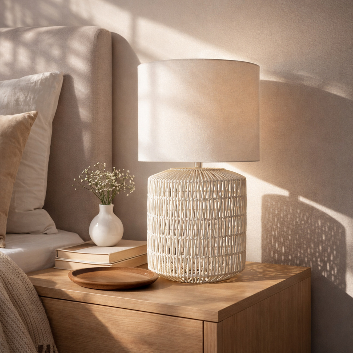 Sully Woven Rope Table Lamp