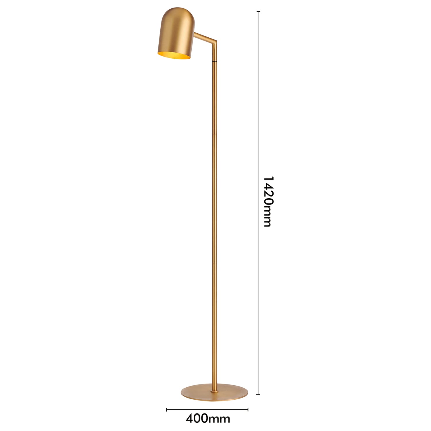 Brass Ellison Floor Lamp