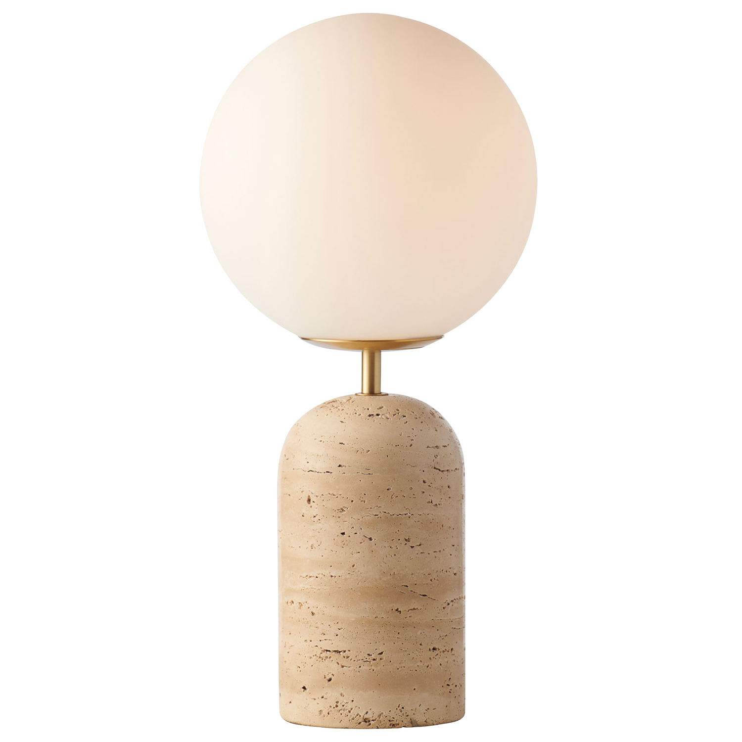 Larkin Travertine Table Lamp
