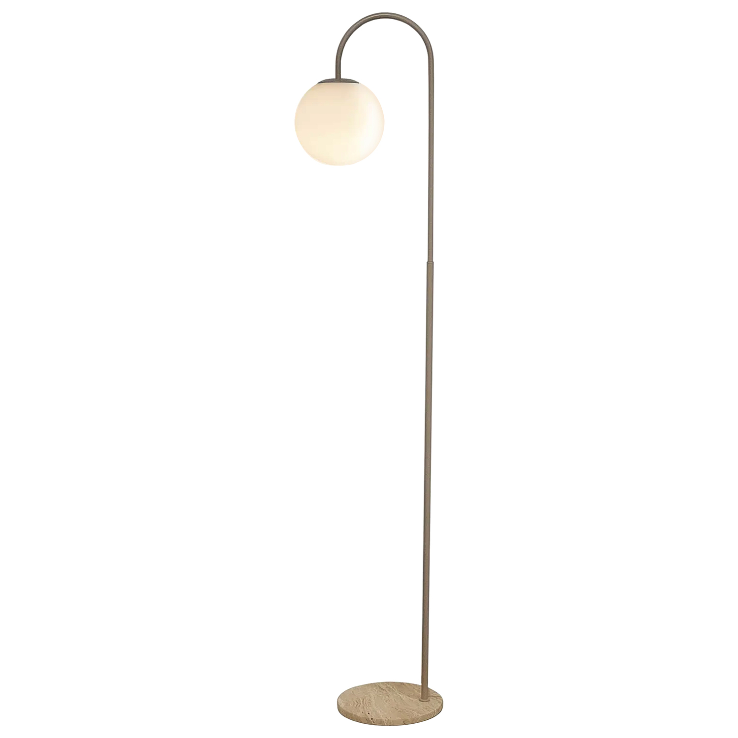 Lennon Travertine Floor Lamp