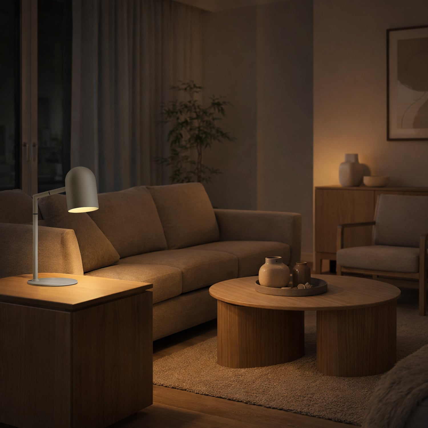 Shia Metal Table Lamp