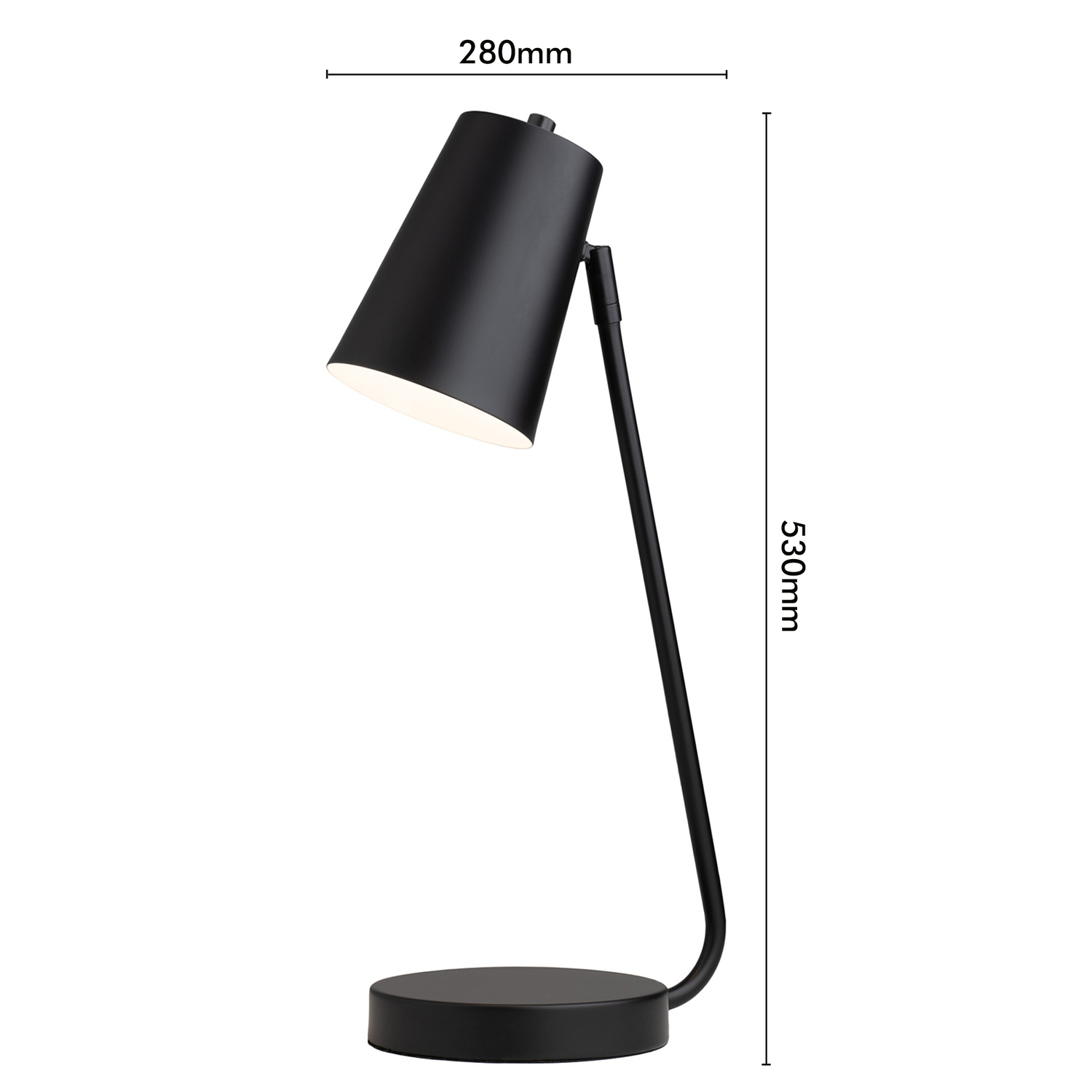 Marlow Metal Tiltable Desk Lamp