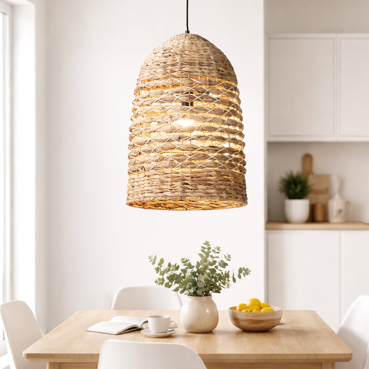 Annalise Seagrass Pendant Light