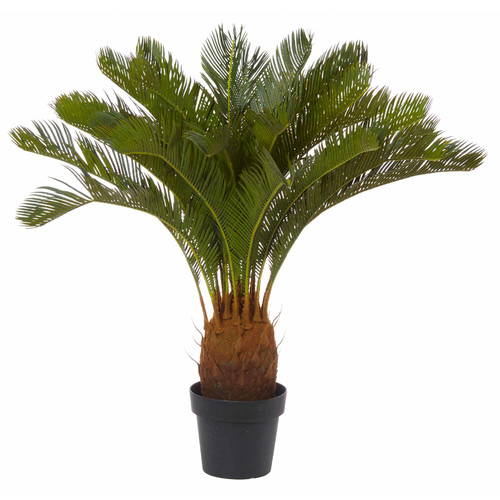 Potted-Faux-Cycas-Plant