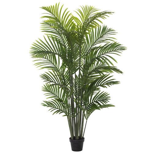 The Home Collective 150cm Potted Faux Areca Palm Tree | Temple & Webster