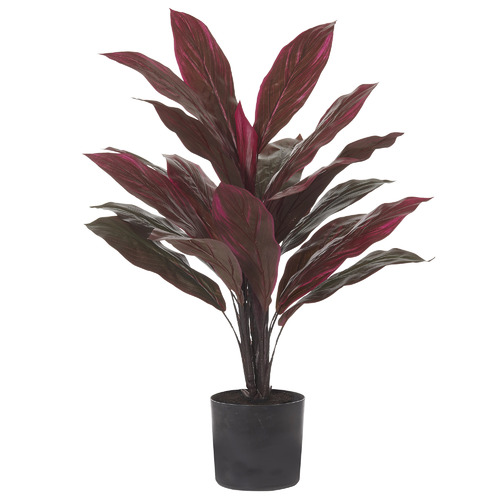 92cm Potted Faux Cordyline Plant Temple & ster
