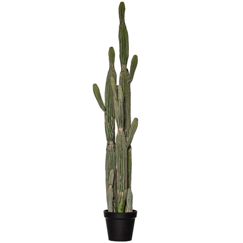 Potted Faux Saguaro Cactus Plant