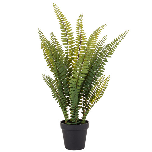51cm Potted Faux Upward Boston Fern