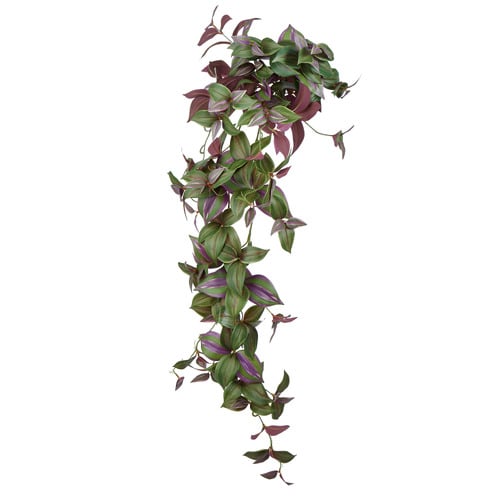 109cm Faux Wandering Jew Hanging Bush