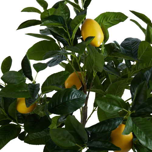 180cm Potted Faux Lemon Tree Temple & ster