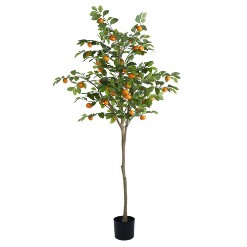180cm Potted Faux Cumquat Tree