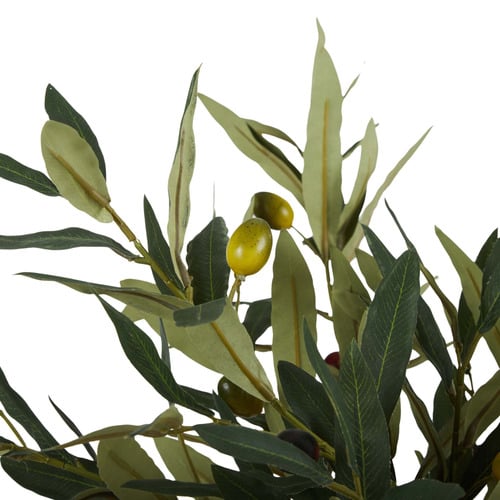 40cm Faux Olive Spray Tree in Bottle
