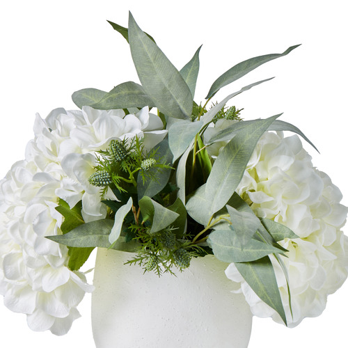 40cm Faux Hydrangea Mix-Tub Arrangement
