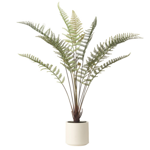 102cm Potted Faux Fern Plant