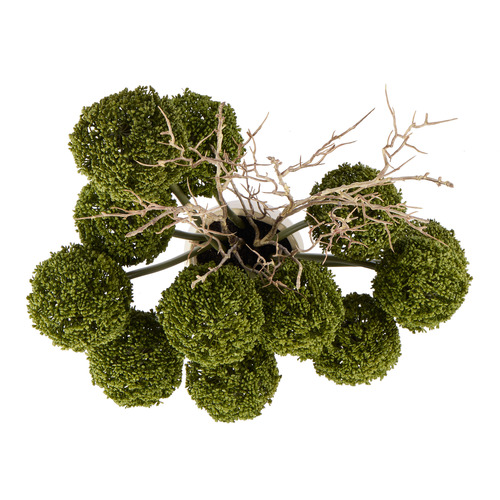 65cm Potted Faux  Allium