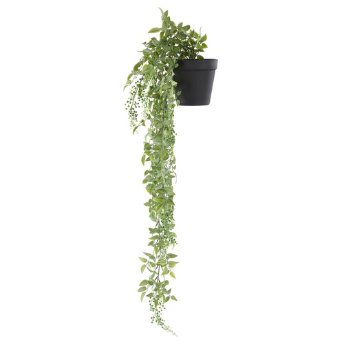 66cm Potted Faux Hanging Budding Bush