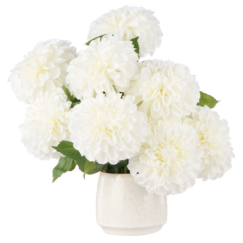 39cm Potted Faux Chrysanthemum