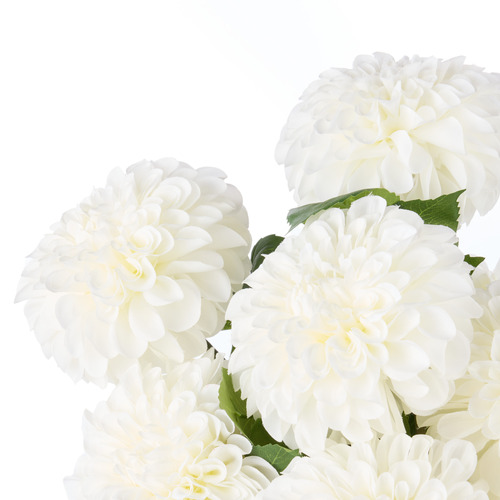 39cm Potted Faux Chrysanthemum