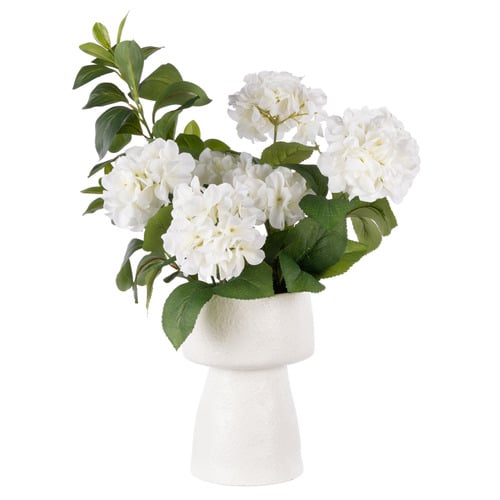 64cm Potted Faux Hydrangea Flower