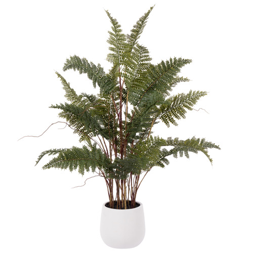 83cm Potted Faux Mountain Wood Fern