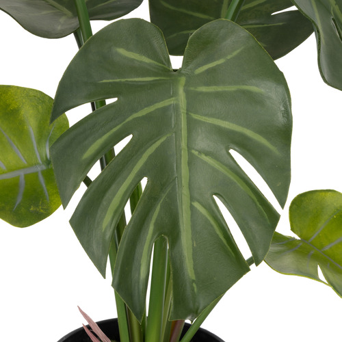 45cm Potted Faux Monstera Plant