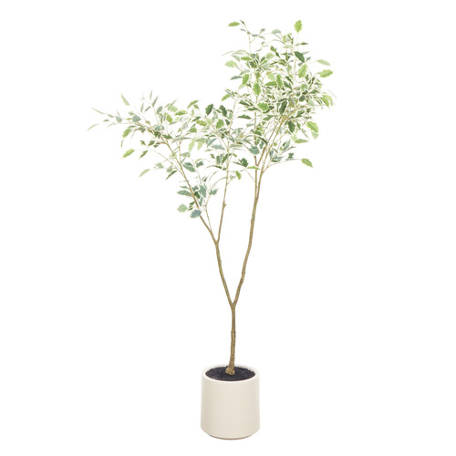 150cm Potted Faux Ficus Tree
