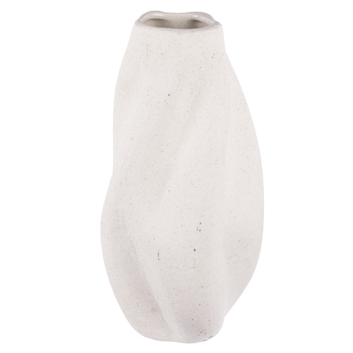 Cesar Sculpted Clay Vase