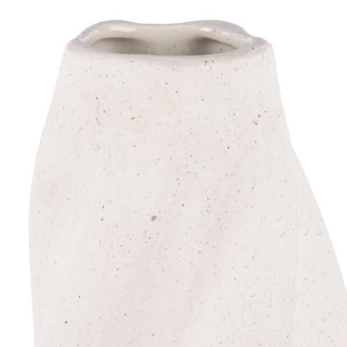 Cesar Sculpted Clay Vase