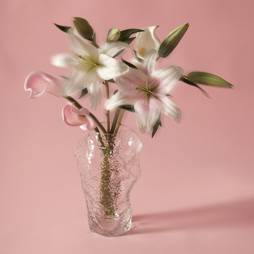 Carol Hand-Blown Glass Vase