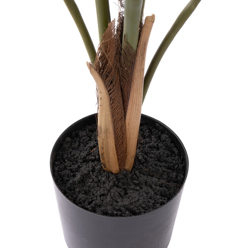 90cm Potted Faux Caryota Palm Tree