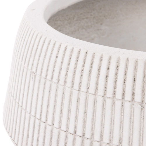 2 Piece Racky Cement Bowl Planter