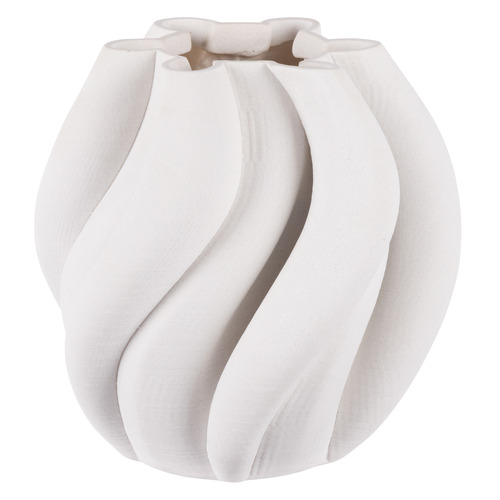 Lucas Polyresin Stone Powder Vase