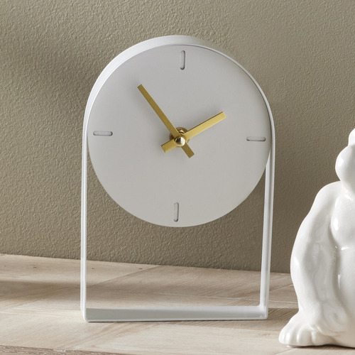 The Home Collective Autumn Iron Table Clock | Temple & Webster