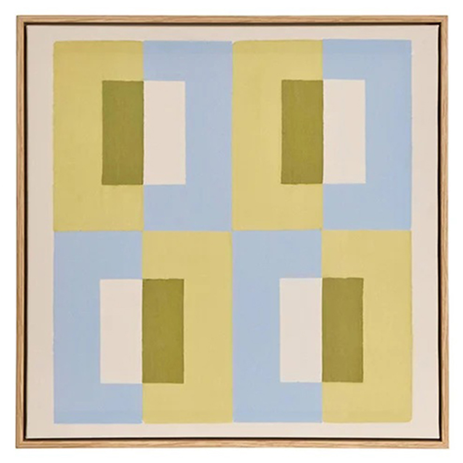 3 Piece Gridplay Framed Canvas Wall Art Set