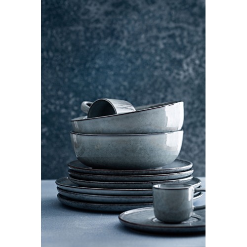 Salt & Pepper Relic Stoneware Plate