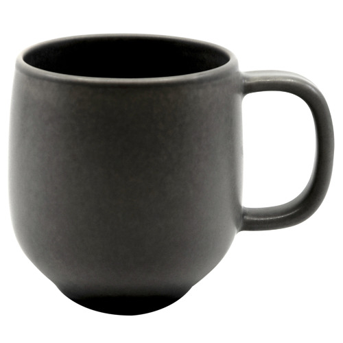 Salt & Pepper Black Hue 380ml Stoneware Mugs Temple & ster