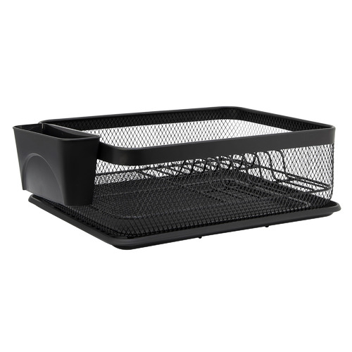 Salt & Pepper Ebony Iron Dish Rack Temple & ster