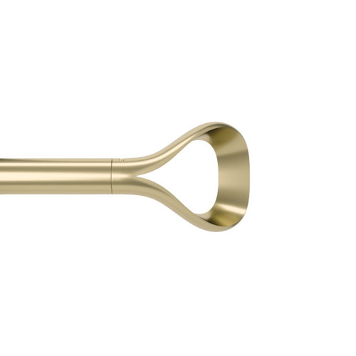 Loop Steel Curtain Rod Set
