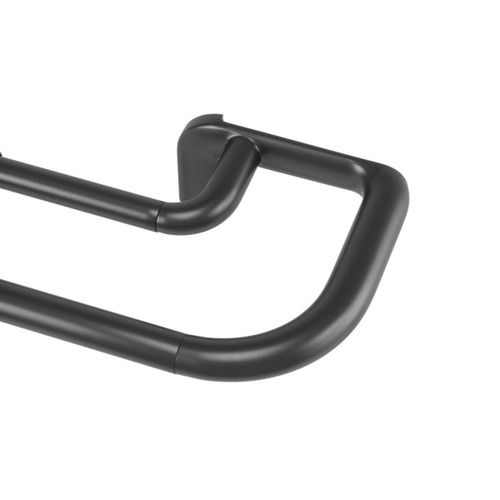 Twilight 366cm Steel Double Curtain Rod Set