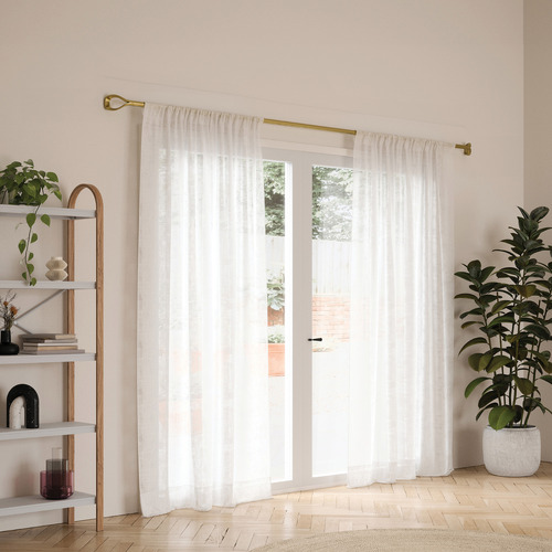 Loop Steel Curtain Rod Set