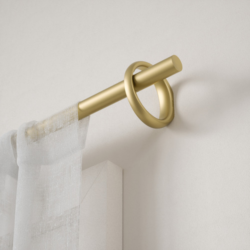 Ringlet Steel Curtain Rod Set
