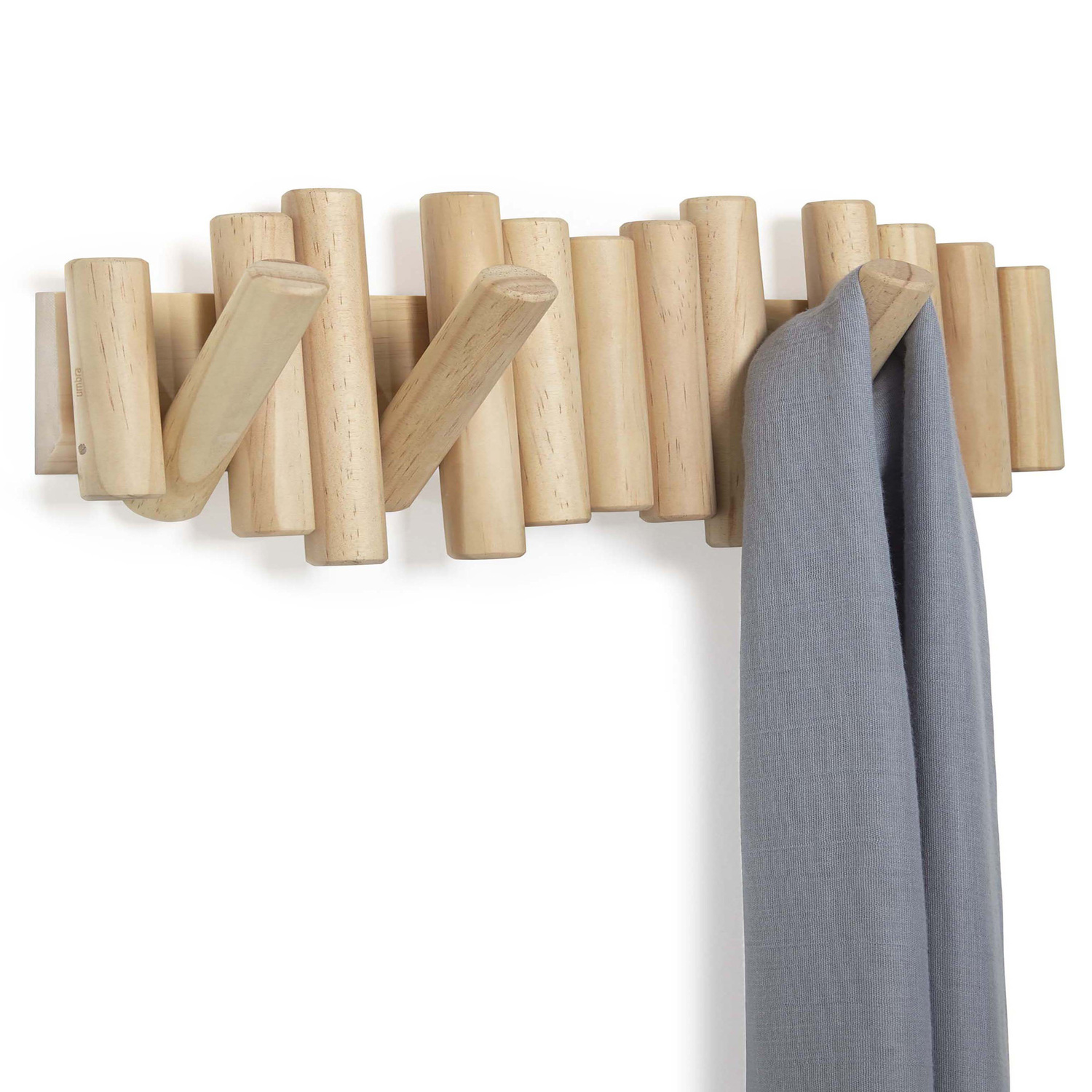 Benedicta Pine Wood Wall Hook