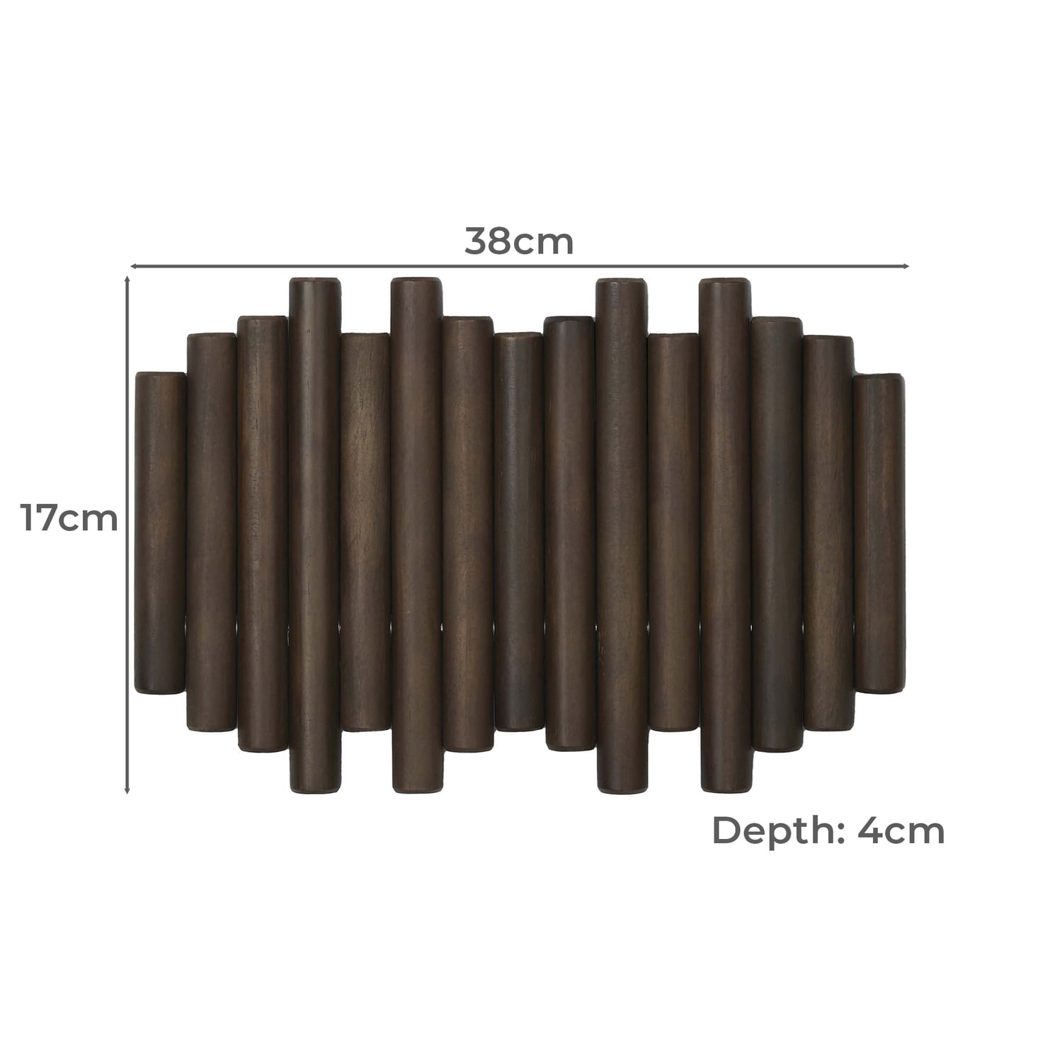 Benedicta Pine Wood Wall Hook
