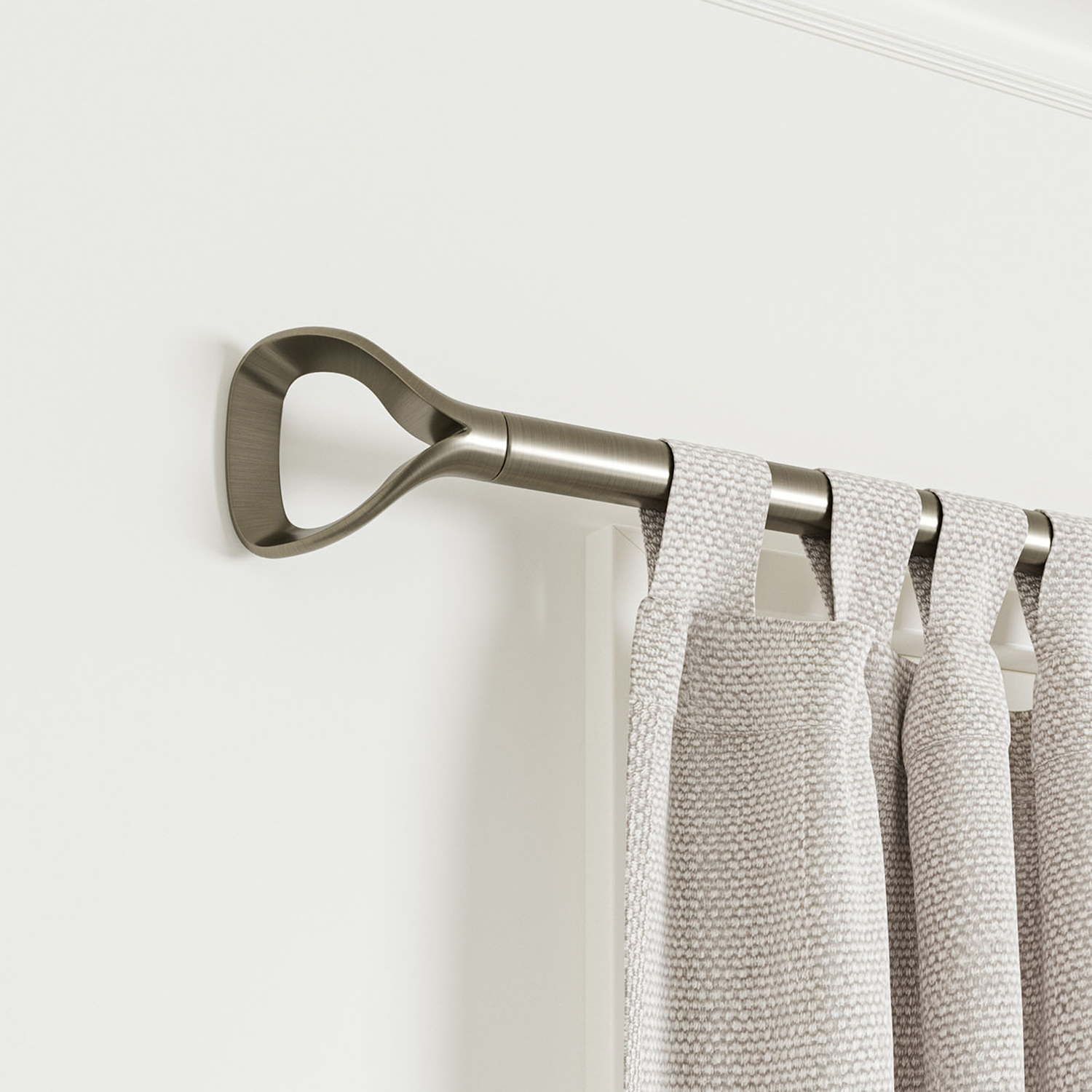Loop-Extendable-Curtain-Rod-Set