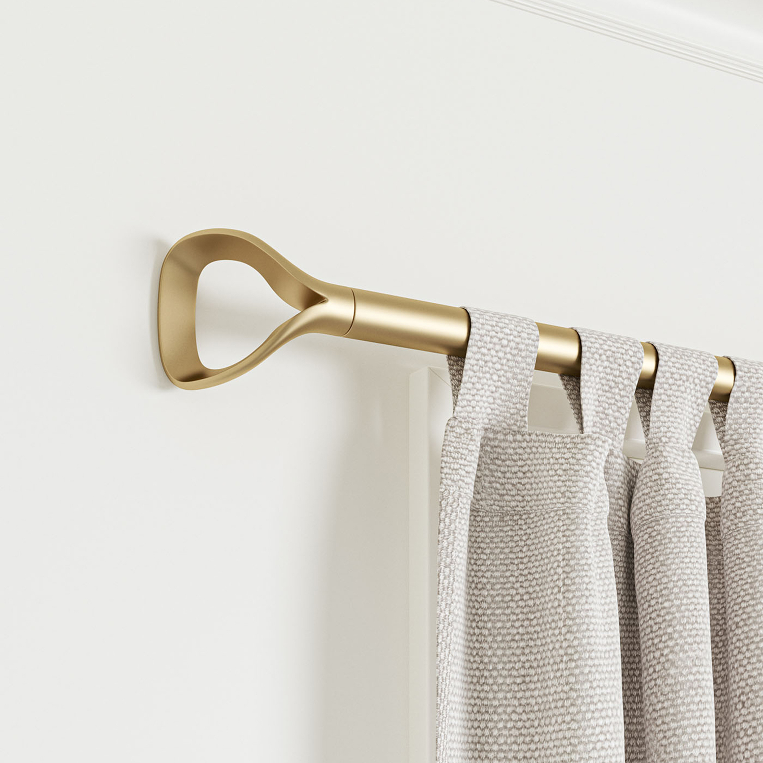 Loop-Extendable-Curtain-Rod-Set