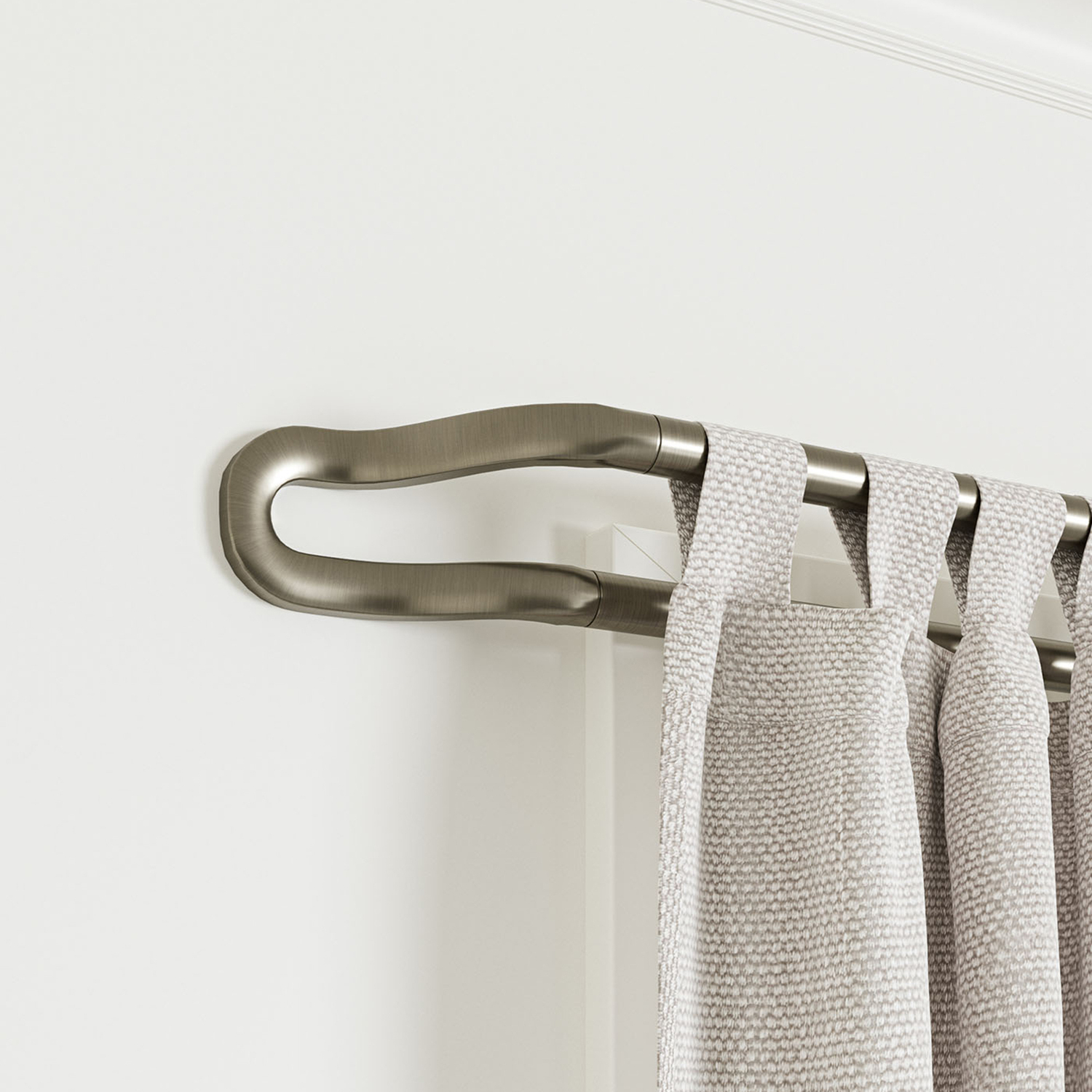 Midnight-Extendable-Double-Curtain-Rod-Set