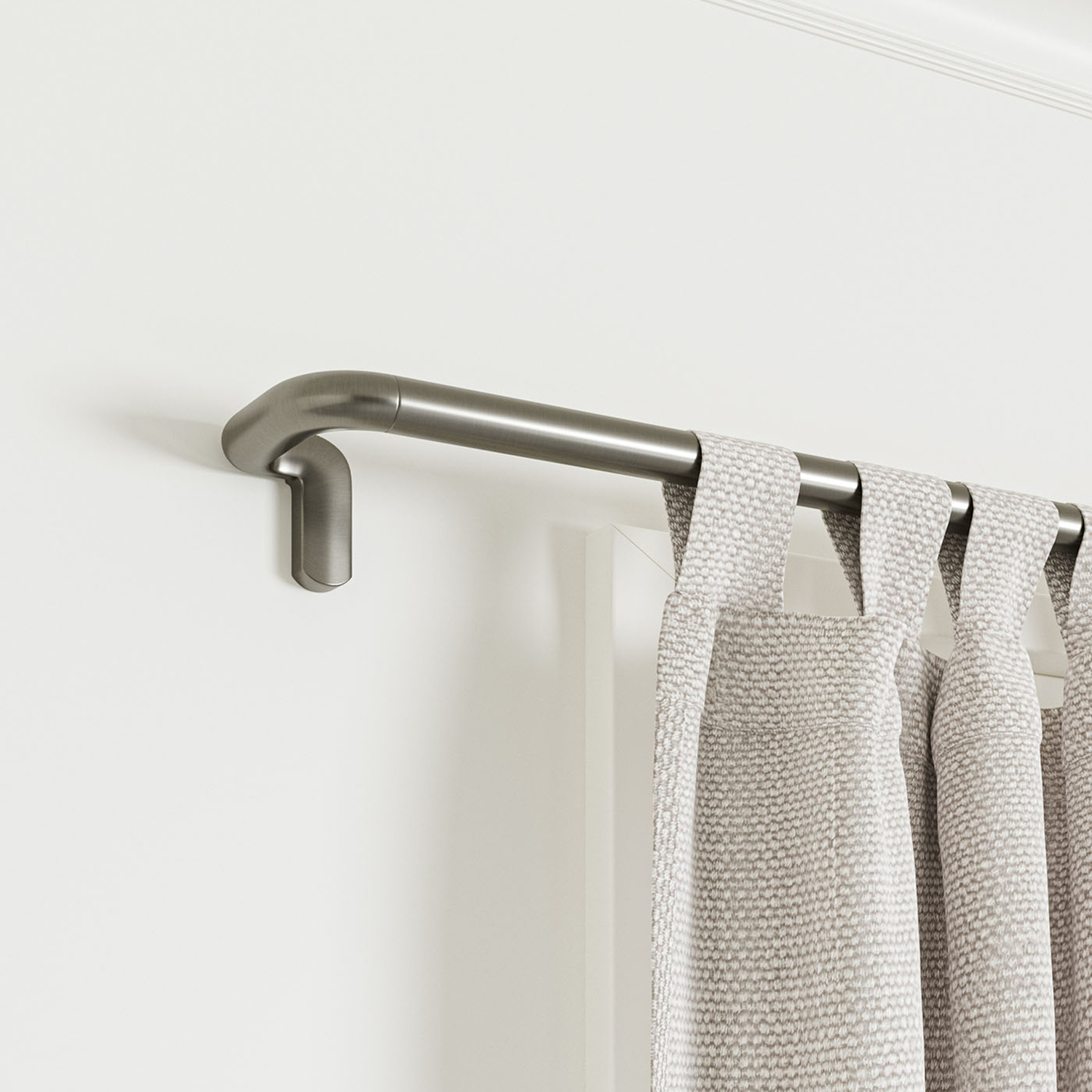 Twilight-366cm-Extendable-Curtain-Rod-Set